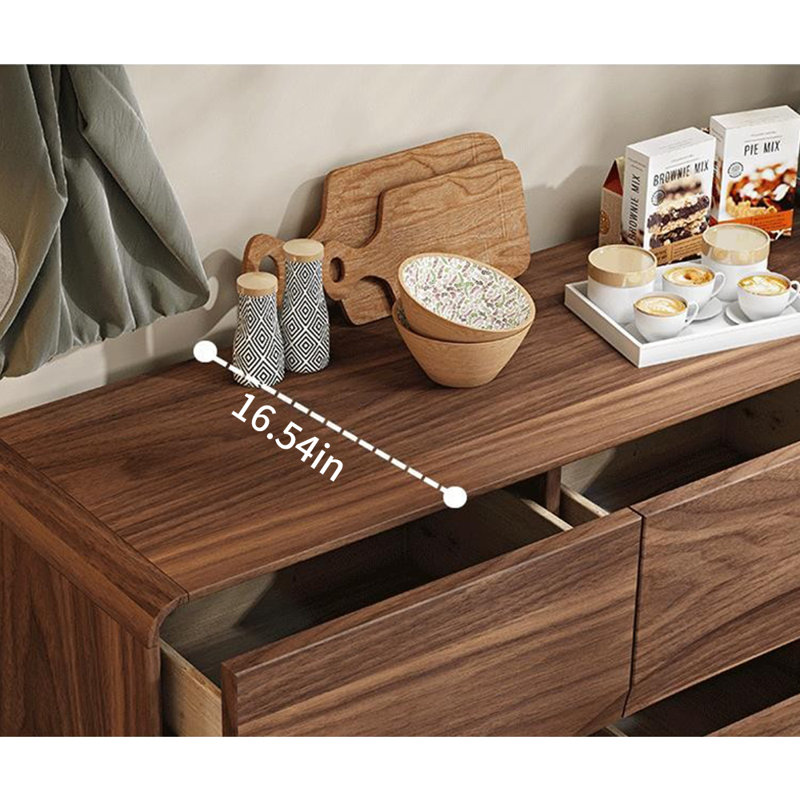 Commode d'appoint italienne de luxe, H 29,53 po x l 55,12 po x P 16,54 po
