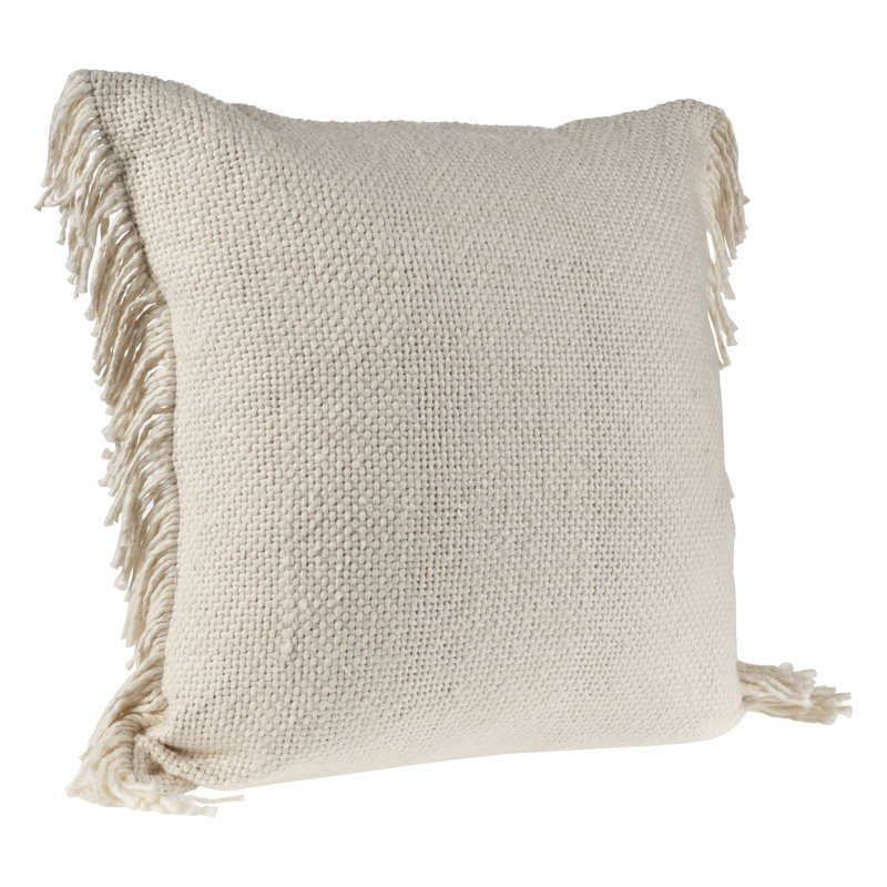 Coussin en coton 20 po Mary, Housse de coussin seulement - sans coussin