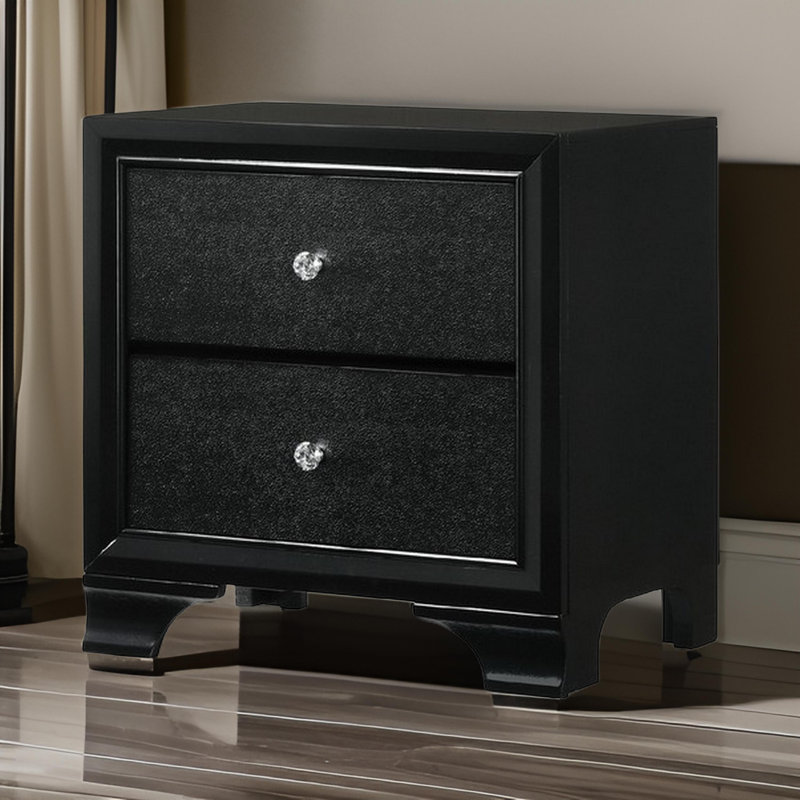 Sova 23.6'' W Solid Wood Nightstand