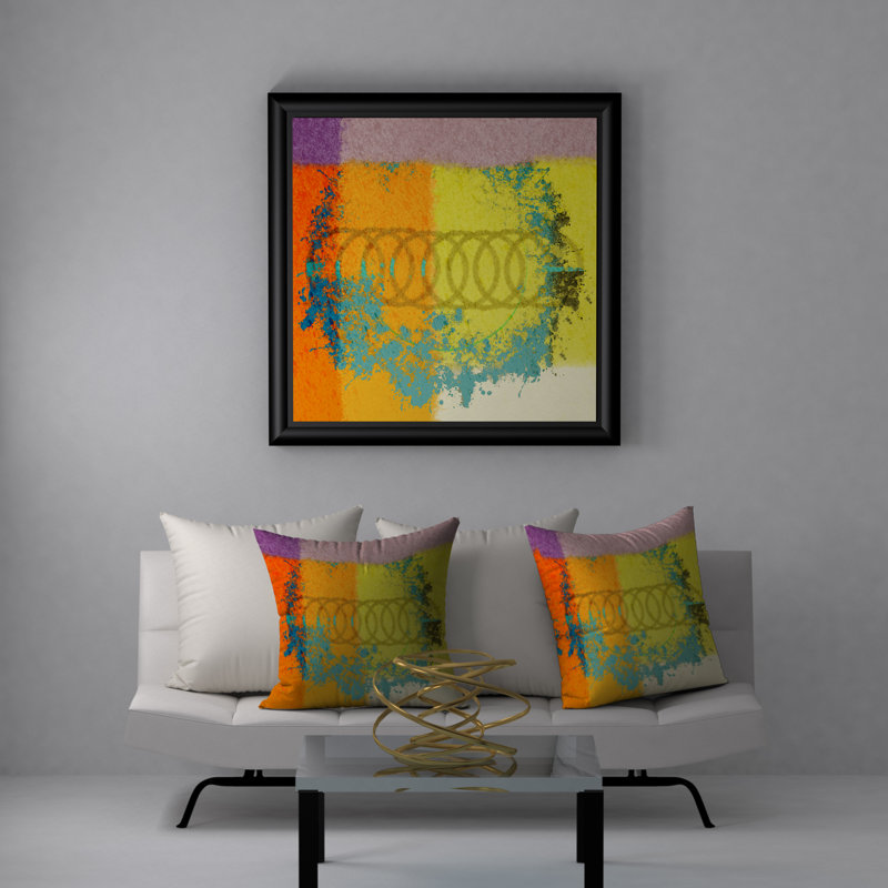  Housse et insert de coussin carré Breezy, H 18 po x l 18 po