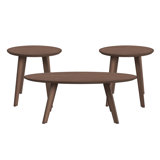 Laubacker 3 - Piece Living Room Table Set