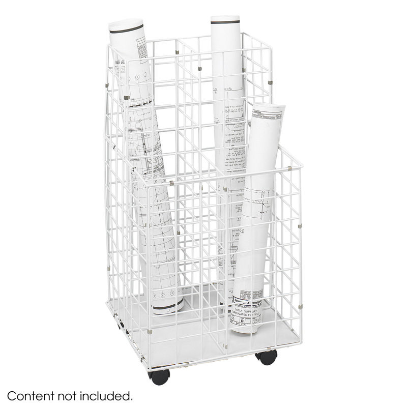 Wire Roll Files Filing Cart