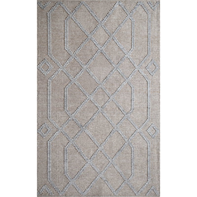 Cable Geometric Area Rug