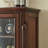 Maroon Solid Wood+Glass Display Cases