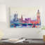 «Sunset In London I» par Maja Wronska, impression sur toile-73575909-73575910-73575911