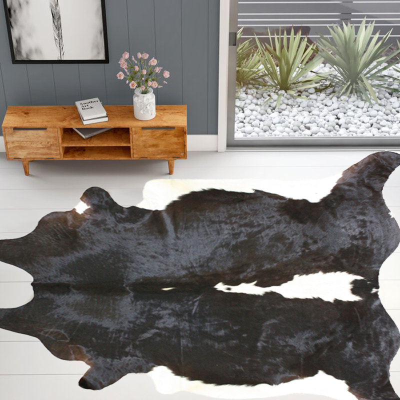 Spence Animal Print Cowhide 170cm X 240cm Area Rug