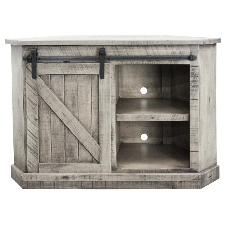 Uli Unfinished TV Stand for TVs up to 55", Green