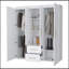 Armoire tout-en-un 2 portes Boyden