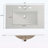 30-Inch Bathroom Vanity with Ceramic Sink,Fluted Design,and Soft-Close Full-Extension Drawers-1339738738