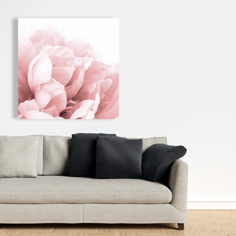 Peony Flower Dream - Art floral sur toile pour le décor de la chambre à coucher