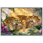 «Sleeping Leopard Tropical Jungle», reproduction d'art sur toile encadrée-133449700-133449703