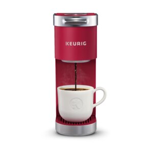 Keurig K-Classic Single Serve K-Cup Pod Coffee Maker, Rhubarb, Red