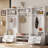 4-In-1 Detachable Hall Tree With Storage And 7 Hooks-662351828