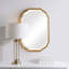 Miroir biseauté pleine grandeur traditionnel Everly-60553678