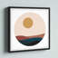 Moon Hills - Peinture encadrée-1157574103