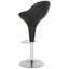 Tabouret tournant à hauteur réglable avec coussin-12161931