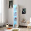 Armoire latérale avec lampe à bande en aluminium