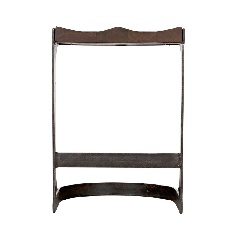 Baxter Stool with Metal Frame, Counter Stool (24" Seat Height)