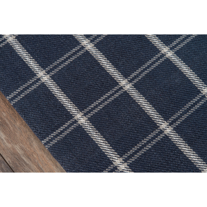 Marlborough Wool Plaid Indoor Rug, Runner 2'3" x 8'