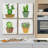 " Boho Cacti I " 4 Piece Art Color Photography Print-905772569