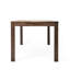 Table de patio 69 po en bois - brun foncé, eau, choix de service de buffet, spacieuse et charmante pour une utilisation extérieure, jardin moderne