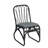 Outdoor PE Wicker Dining Chairs With Washable Cushion Set Of 2, Outdoor Rattan Chairs For Backyard, Poolside, Garden,Patio,Grey-1686224726-1686224727