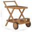 Chariot-bar en teck