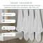 Ensemble de serviettes 12 pièces Willow - 100% coton peigné, qualité supérieure 630 g / m², blanc, ultra doux et très absorbant (12 serviettes à main)-501306306-501306307