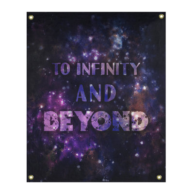 Tapisserie d’art en polyester et infinity