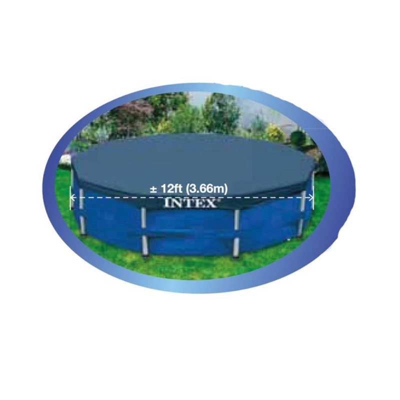 Ensemble de cadres en plastique pour piscine, H 10 po x l 144 po x P 144 po