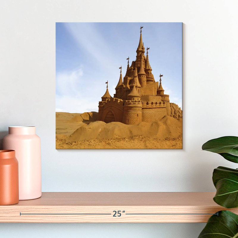 Lilie Beach Sand Castle, H 16 po x l 16 po