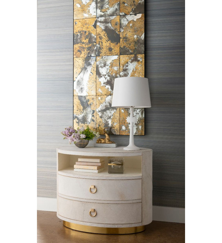 Julius End Table, Gray