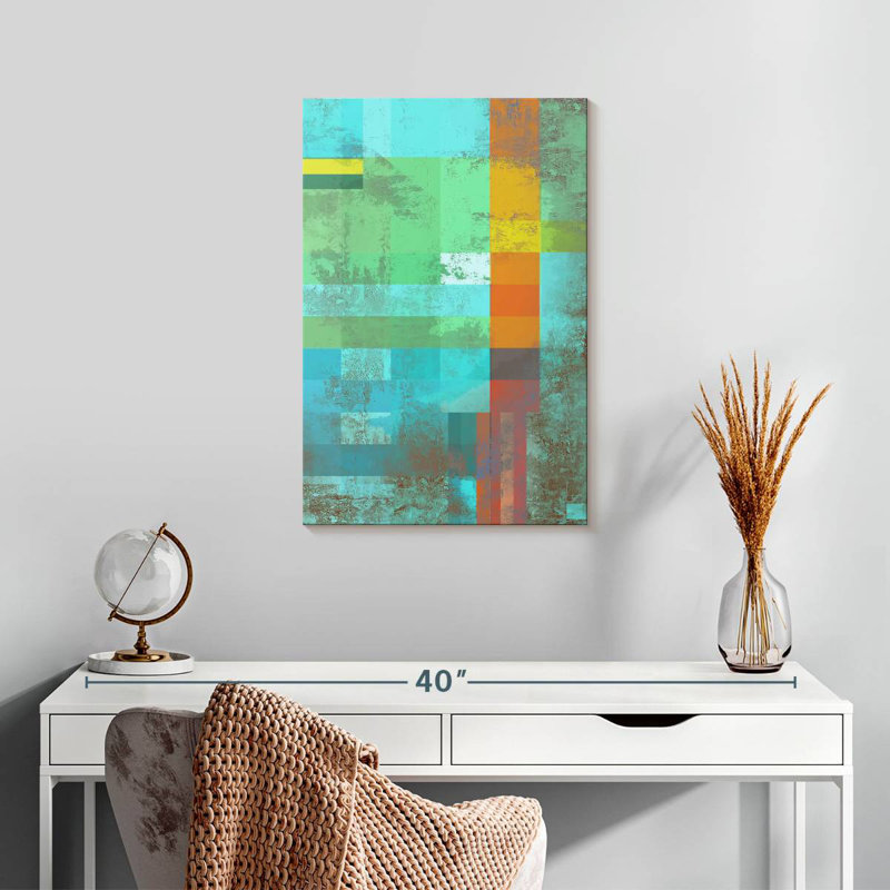 Avery Contemporary Geometric VII, H 24 po x l 16 po