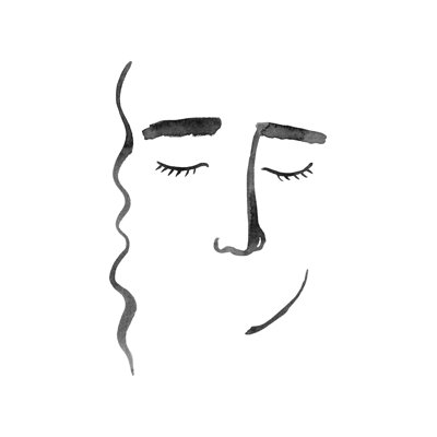 Visage dans une foule II