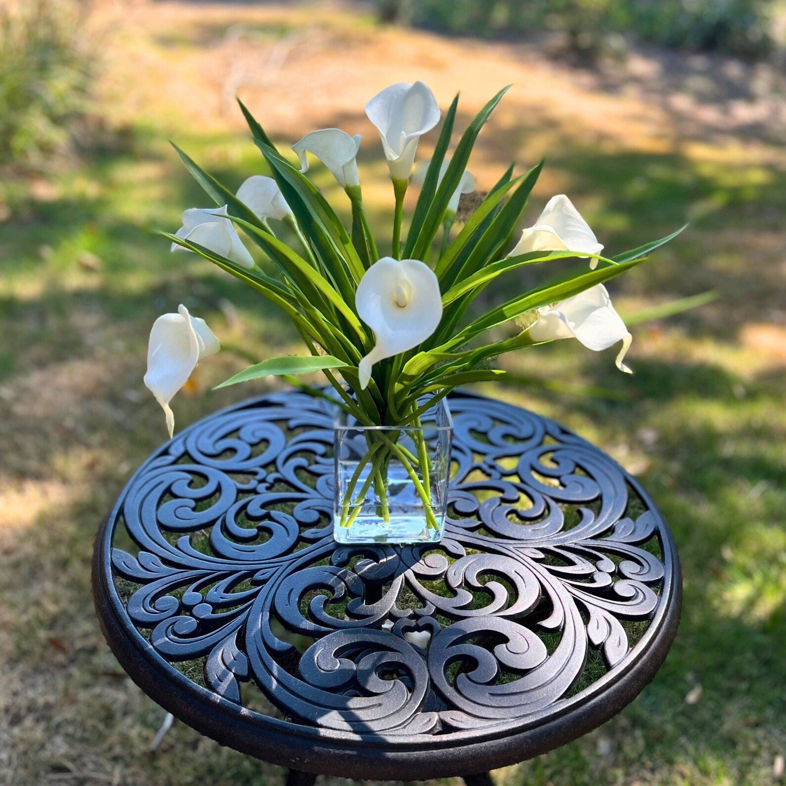 Primrue Silk Lilies Arrangement in Vase Wayfair