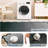 Washable Scalloped Ombre Area Rug 8x10ft Low Pile Non-Slip Carpet for Living Room Bedroom Nursery Dining Room Home Decor Black 8x10ft-857287386-857287388
