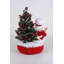 Lighted Gingerbread Santa Bag