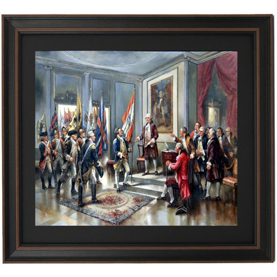 Washington's Proclamation Of Neutrality By Edward Percy Moran