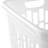 Sterilite Easy Carry Laundry Hamper, Ventilation Holes and Handles to Carry Clothes