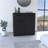 Dresser With 2-Door And Single Drawer, Black