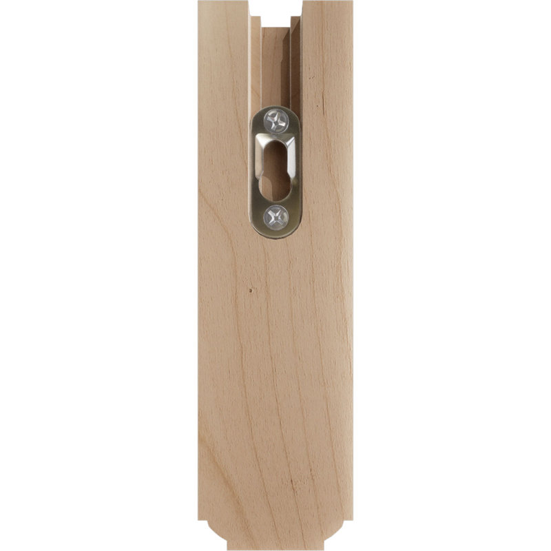 Support en bois Eaton, Aulne, L 5,5 po x H 5,5 po