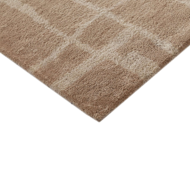 Tapis d'intérieur en laine touffeté à la main Merritt, Rectangle de 5 pi x 8 pi