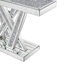 Ensemble console et miroir mural modernes de 120 cm (47,24 po) - Style ultramoderne, contemporain et glamour