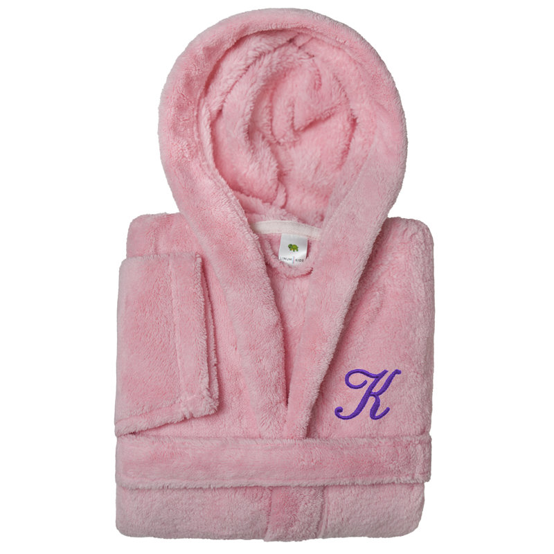 Peignoir à capuche double 100% polyester personnalisé, L, K
