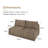 Chenille Boneless Modular Sofa Sectional Sofa - Armless Sofa-1849904776