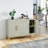 Dieks 48" Sideboard Storage Cabinet with Gold Trim-1945102429