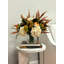 Fall Arrangement with Hydrangeas and Thistle-967293602