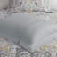 Ensemble de housse de couette en coton 5 pièces très grand gris