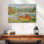 Camp de canot avec chalet-712179519