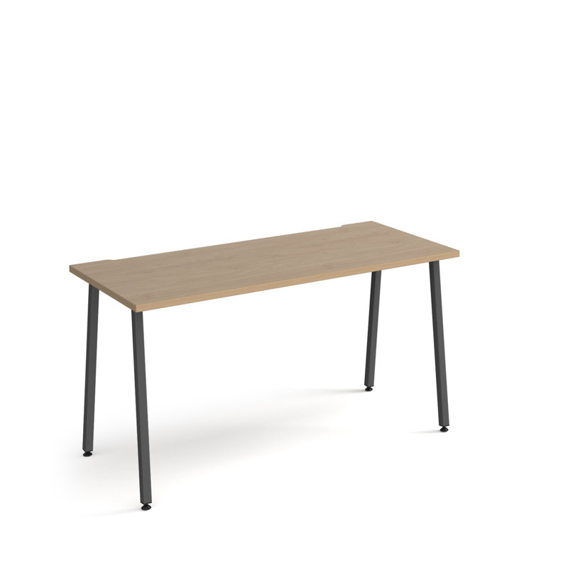 Computer Desk, 730cm H x 1400cm W x 600cm D, Kendal Oak